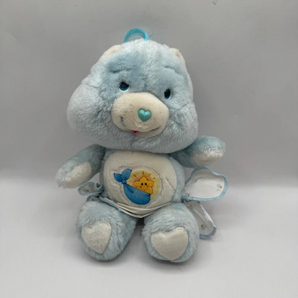 Kenner Care Bears Baby Tugs Bear Kids 13in Blue Vintage 1983 Plush Toy 61260 TB
